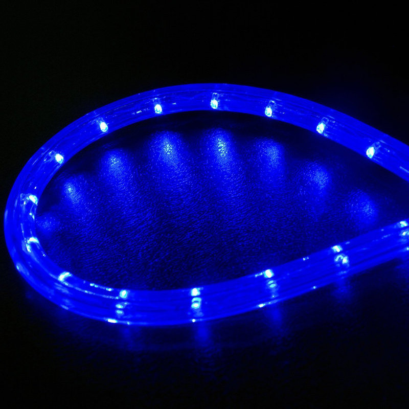Cordon lumineux à DEL, 150 pi, 91, Bleu