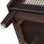 Banc de rangement en rotin avec rangement Boho-400855192