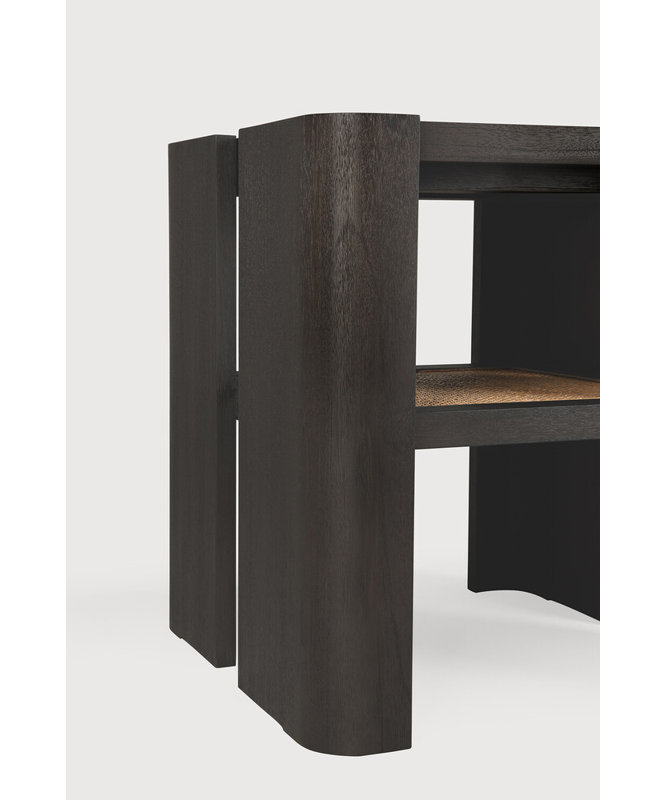 Panel Solid Wood End Table