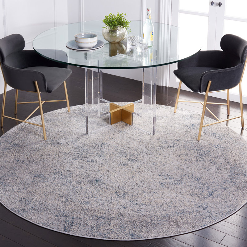 Kulig Performance Abstract Rug, Round 6'7"