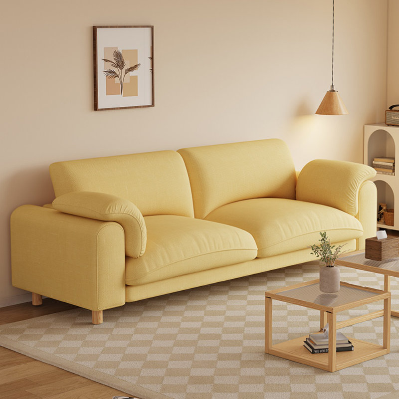 Modern Simple Creative Sofa, Yellow