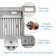 Akicon 48" 1200 CFM Ducted Insert Range Hood with 4-Speed Fan, 3 Led Lights, Baffle Filter