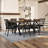 Esmund Upholstered Metal Cross Back Side Chair-112670097