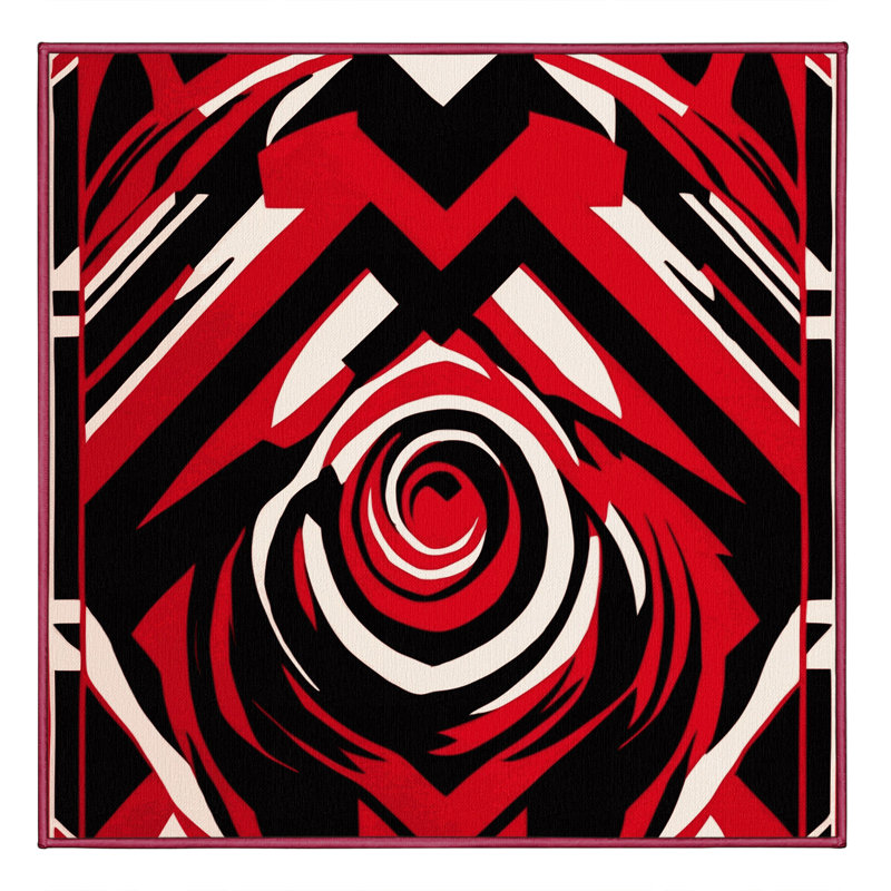 Abyss Rug, Square 6'