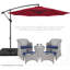 Parasol en porte-à-faux 10 pi Montre-722057556