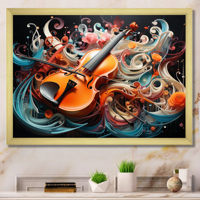 Maketa Coloré surréel symphonie I - reproduction sur toile