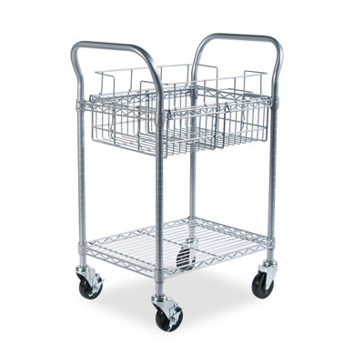 Wire File Cart