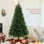 Arbre de Noël artificiel, arbre de Noël avec 1346 pointes de branches, ouverture automatique, décor des Fêtes avec base en acier-245793260