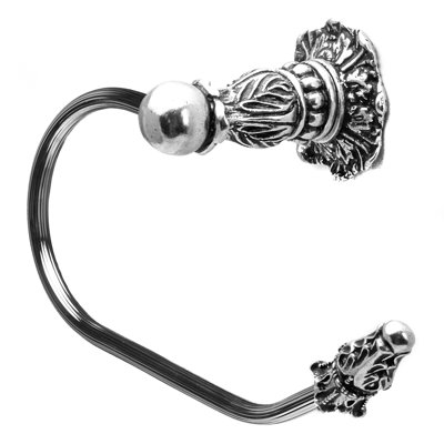 Acanthus swing tissue reeded ring right Renaissance style in Gilded Mercury