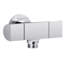 Exhale Wall-Mount Supply Elbow with Bracket and Volume Control-1160766184
