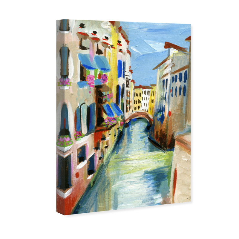 «Venezia», reproduction d'impression sur toile tendue, H 36 po x l 24 po