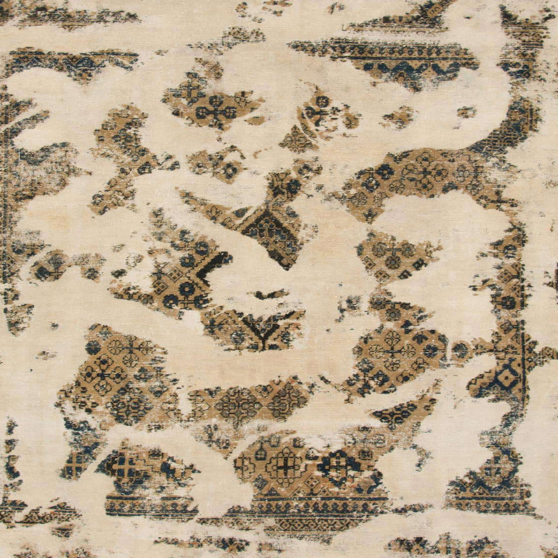 Skyland Abstract Indoor Rug, Square 5'
