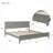 Modern Bed, Modern Solid Wood  Platform Bed