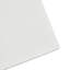 Table basse rectangulaire à deux tons avec tablette de rangement inférieure, finition blanche et aspect bois naturel, 48 pouces de largeur