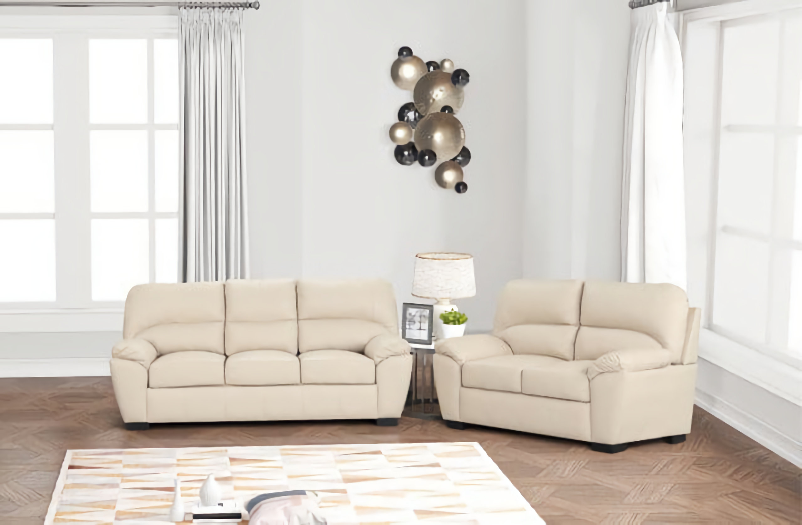 Latitude Run® Bricelynn 2 Piece Faux Leather Living Room Set - Wayfair ...