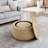 Round Storage Ottoman