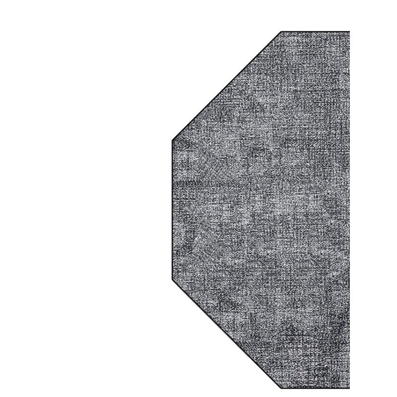 Napperon 15 "Tymell, Gris / noir