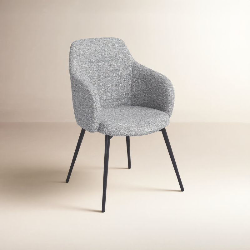 Shofner 19'' H Upholstered Armchair, Gray