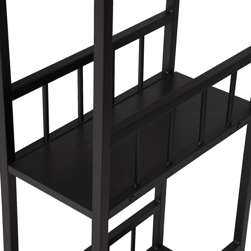 Dequisha Rectangular 120cm L Dining Table, Black
