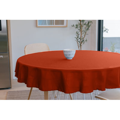 Nappe ronde de couleur unie Fisher