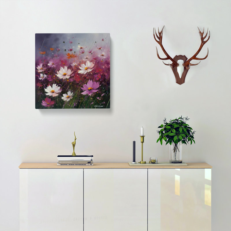 Cosmos Impressionism No.2 - Wrapped Canvas