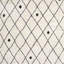 Tapis beige/noir traditionnel