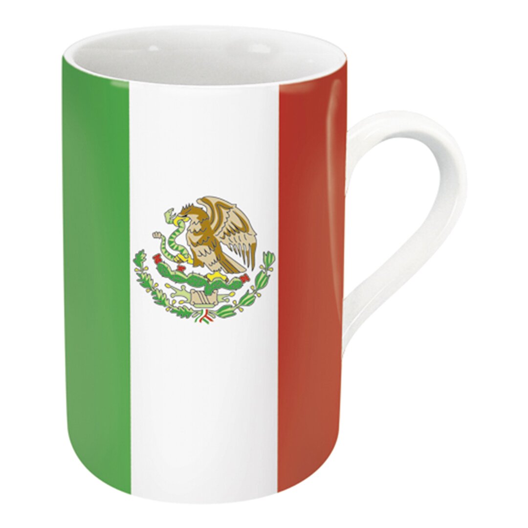 Kaffeetasse Mexikanische Flagge