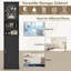 MDF, Acrylic Board Freestanding Bathroom Cabinet