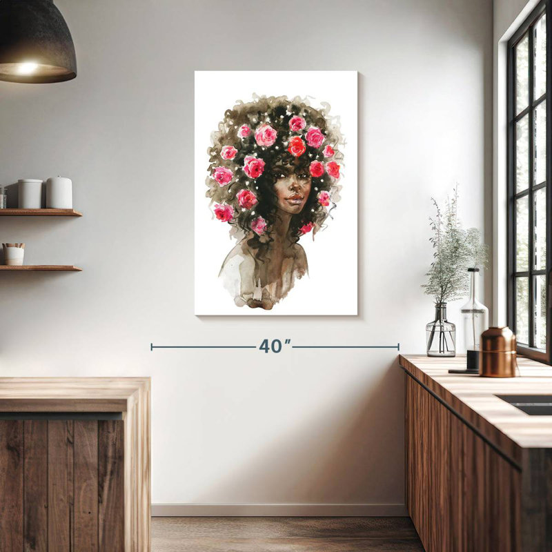 Portrait de Leisha, H 39 po x l 26 po