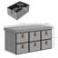 6 Pair Shoe Storage Bench