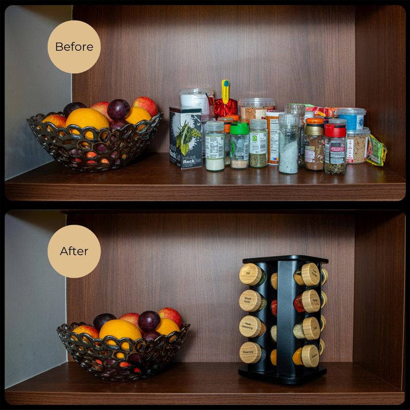Spice Jar & Rack Set