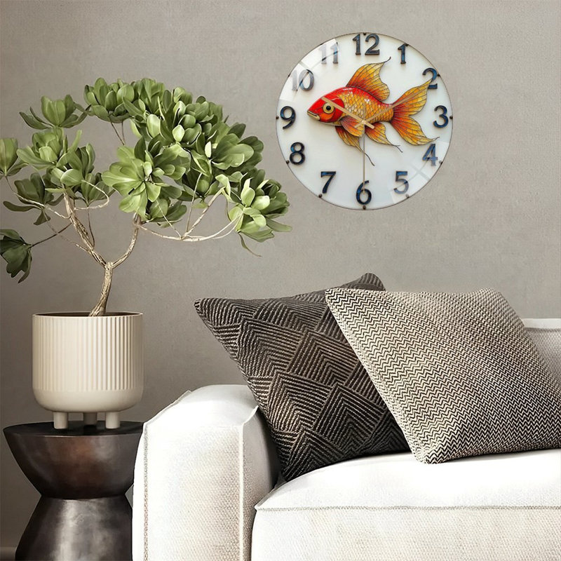 Horloge murale 12 po