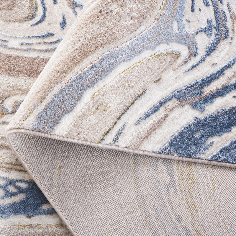 Jerolene Performance Abstract Rug, Rectangle 5'3" x 7'6"