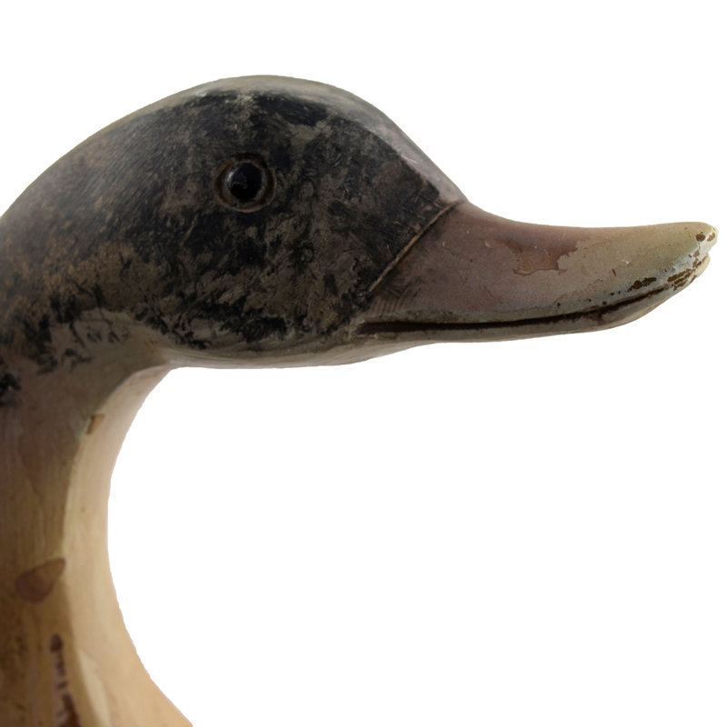 Seamus GOOSE 30cm Carved Wood Effect