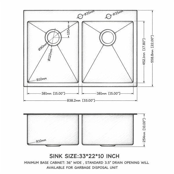 Dimensions du produit