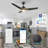 3 - Blade LED Smart Ceiling Fan with Light-91062340-101830622