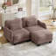 Causeuse avec repose-pieds mobile-957740113