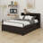  Bed with Trundle and Headboard-1634774257