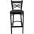 Cyrille Upholstered Counter Stool with Metal Frame-49570815