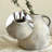 Handmade Ceramic Vase With Handle, Flower Vase For Home Decor-375342958