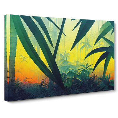 Watercolour Jungle Vol.4 - Wrapped Canvas