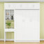 Lit escamotable avec armoires, bureau encastré et tablettes Murphy-640305413-640305419