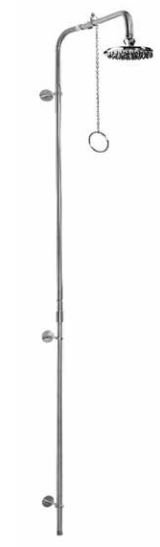 Stainless Steel Wall Mounted Outdoor Shower