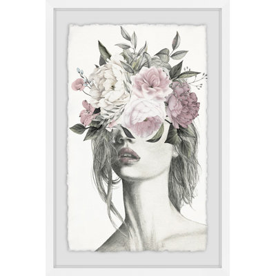 Smokey Flower Crown II - Single Picture Frame Print