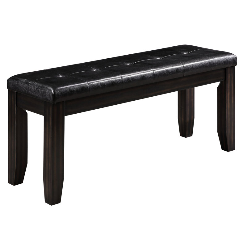 Polyvalent noir et banc avec rangement pratique pour le couloir moderne