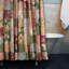 Rideau de douche chic et antique Greenland Home Fashions - 72 po x 72 po Patchwork