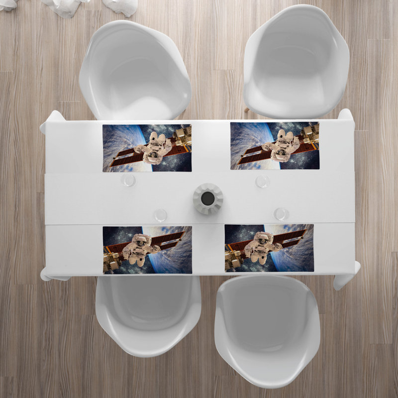Polyester Abstract Rectangle Placemat