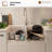 33'' L Double Bowl Fireclay Kitchen Sink-86330973