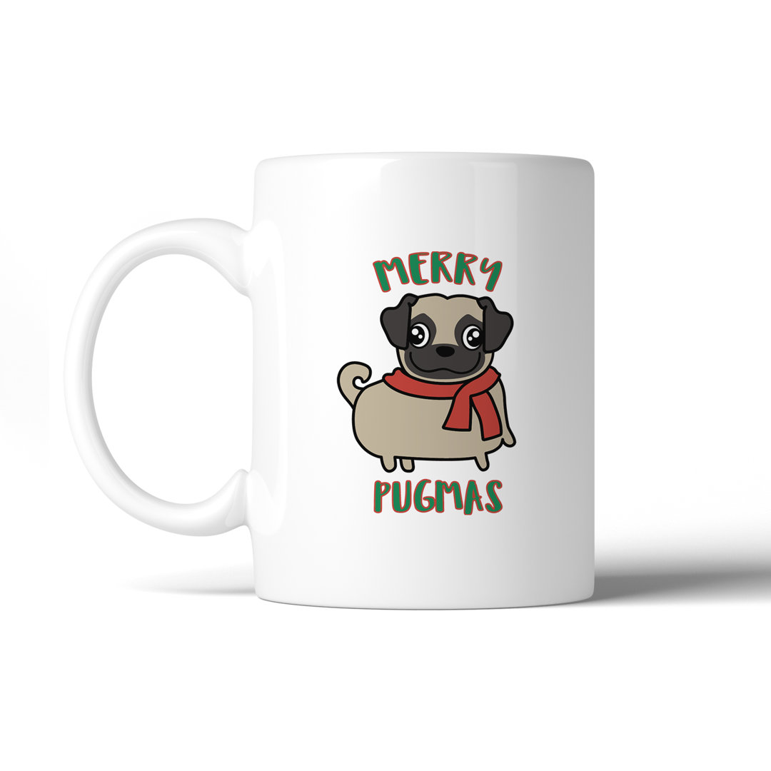 Mcelhaney Merry Pugmas Pug Coffee Mug The Holiday Aisle®