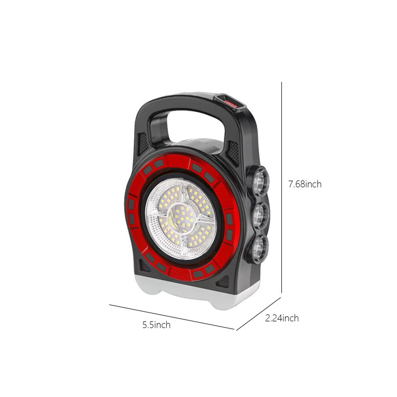 Veilleuse multifonctionnelle veilleuse pour l'extérieur, Red